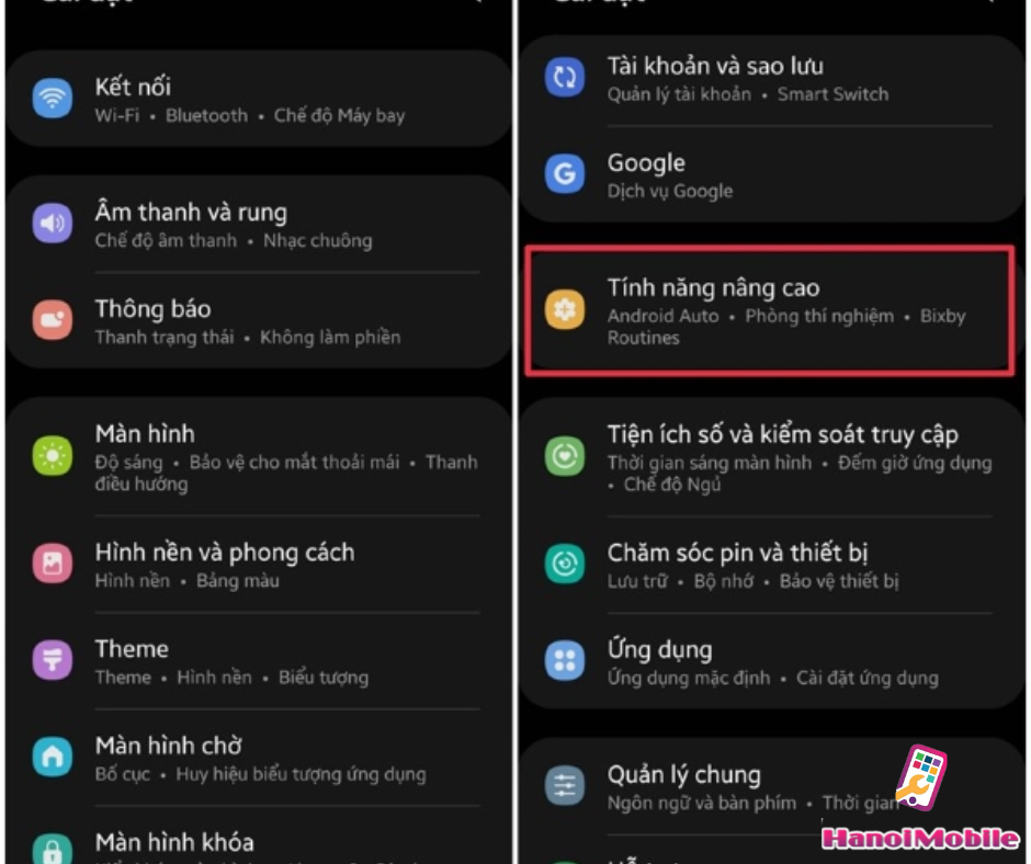 Tính Năng Mở 2 Ứng Dụng Song Song Điện Thoại Samsung 3