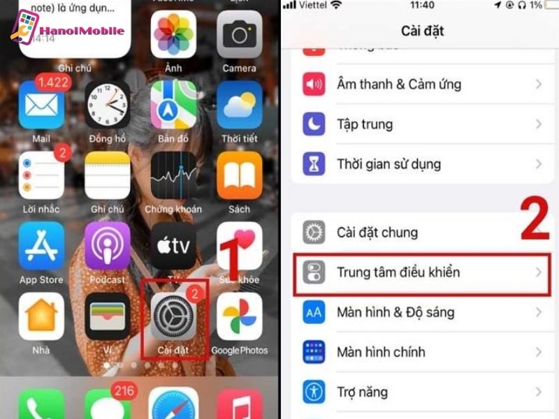 Cách bật NFC trên iPhone 8 Plus trở xuống
