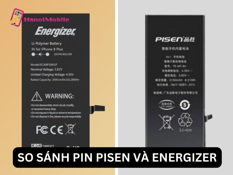 So sánh pin Pisen và Energizer: Lựa chọn phù hợp cho bạn?