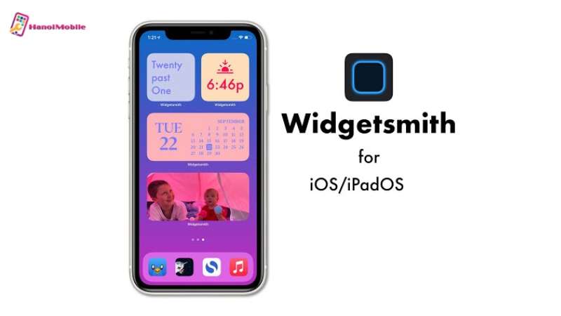 Tải ứng dụng Widgetsmith và mở ứng dụng