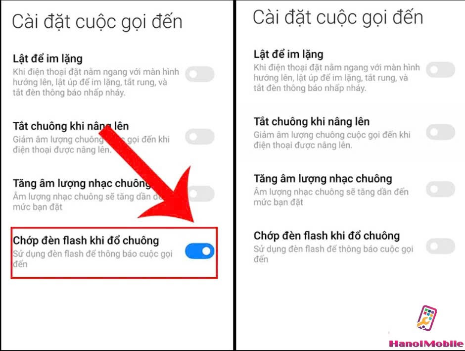 Cách Tắt Đèn Flash Khi Có Cuộc Gọi Đến Trên Samsung 4