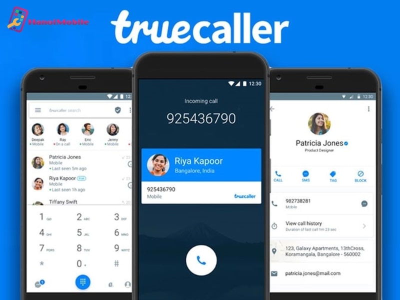 Tìm bằng phần mềm TrueCaller