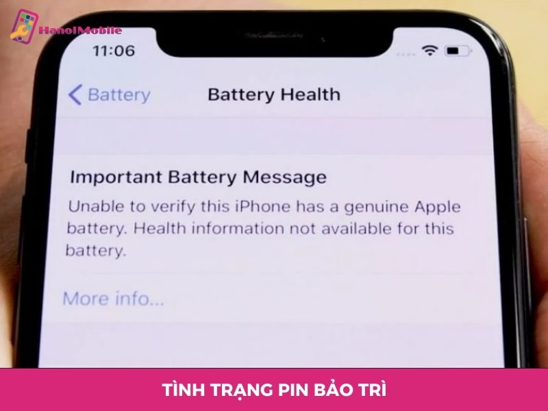 Tình trạng pin bảo trì là gì? Cách khắc phục tình trạng pin bảo trì