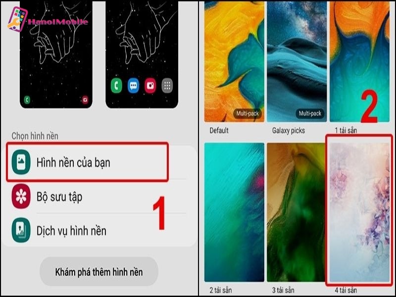 Cài hình nền trên Android