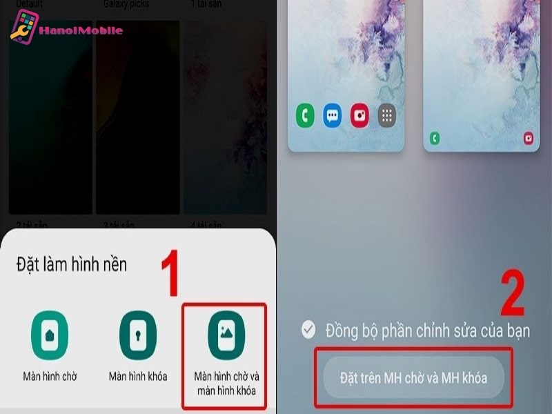 Cài hình nền trên Android